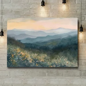 Interior art, mural decoration