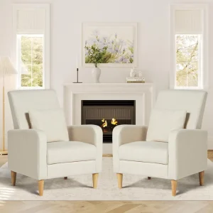 Living Room Chairs Set of 2.